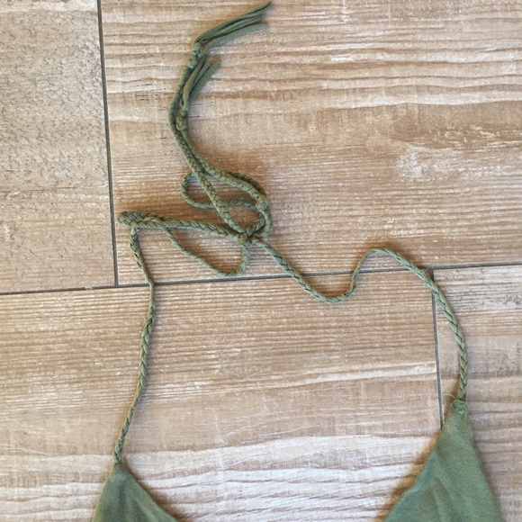 SOLD        Lure Keepsake Green Boho Maxi Dress - Picture 4 of 8